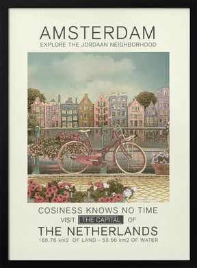 Amsterdam print Poster