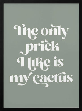 Cactus Prick Poster