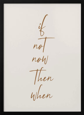 If Not Now Poster