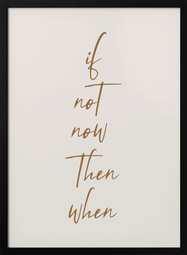 If Not Now Poster