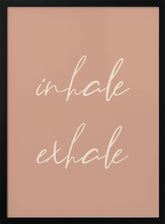 Inhale Exhale Poster