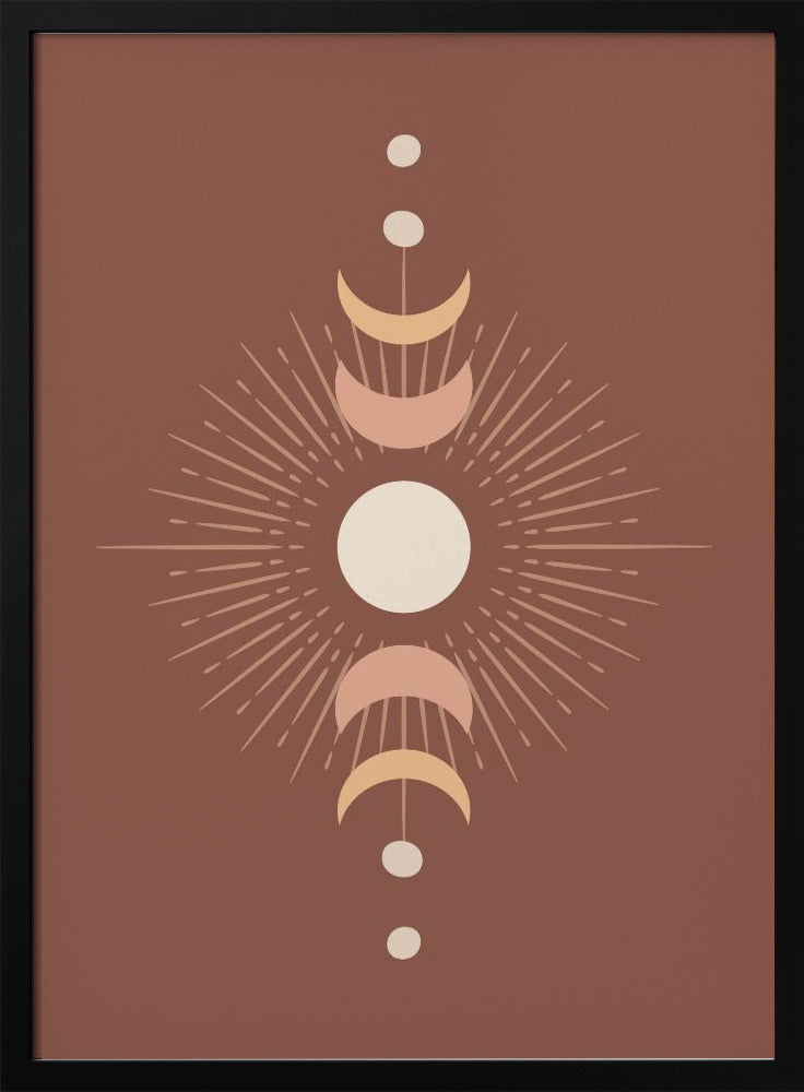 Moonphase No3 Poster