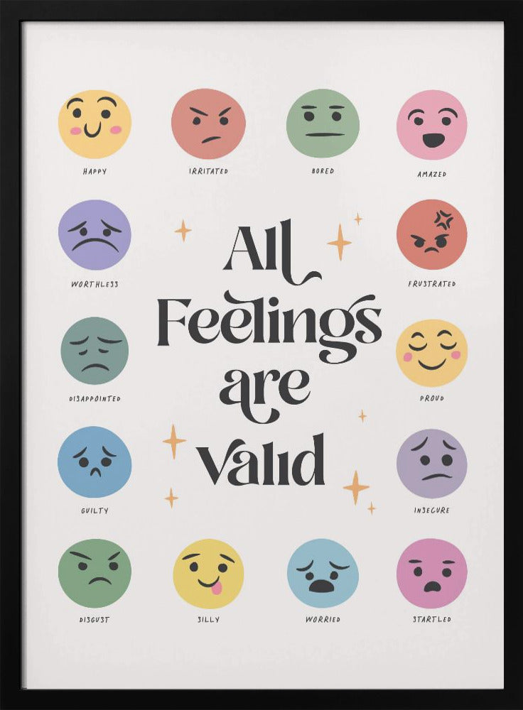 All Feelings Are Valid No2 Poster