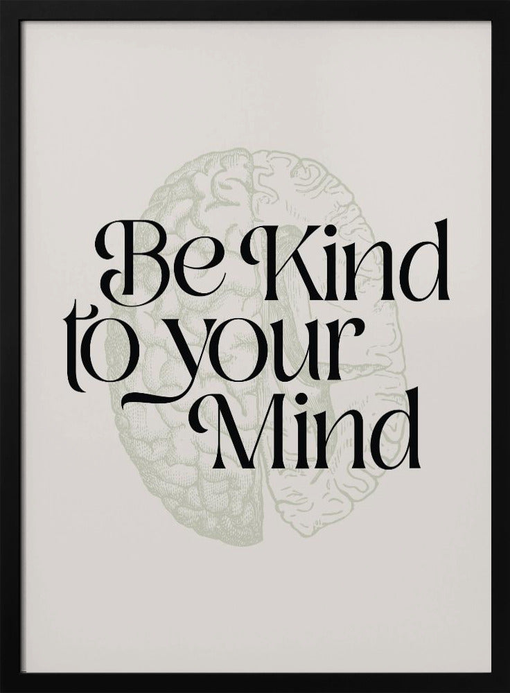 Be Kind To Your Mind No2 Poster