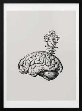 Brain Bloom Poster