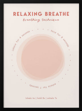 Relaxing Breathe Poster