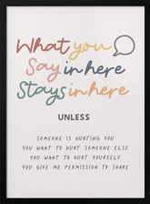 Say Here Stays Here Poster