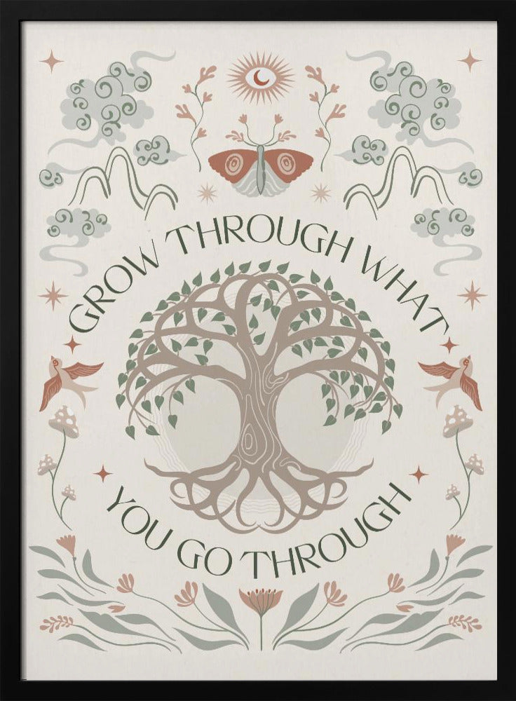 Grow Through Poster