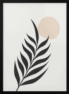 Leaf Sun Poster