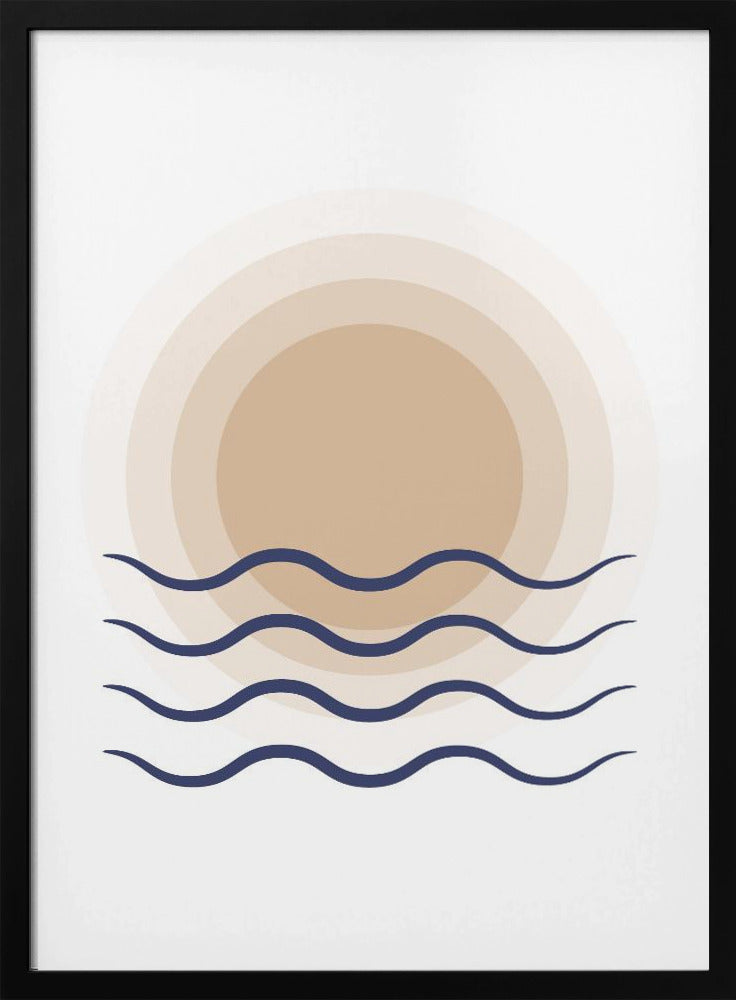 Sun Calm Poster