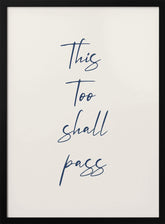 This Too Shall Pass Poster