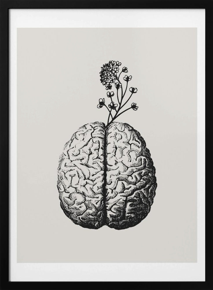 Brain Bloom Poster