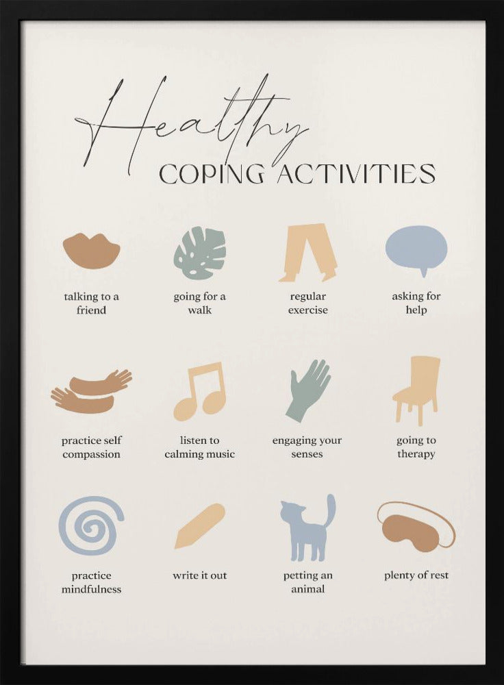 Healthy Cope Poster