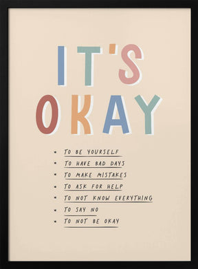 Its Okay Poster