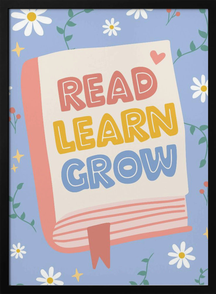 Read Learn Grow 4 Poster