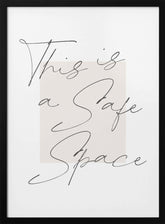 Safe Space Poster