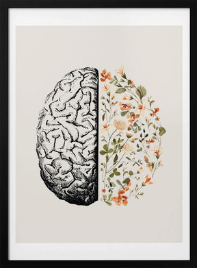 Brain Bloom Poster