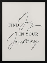 Joy In Journey Poster