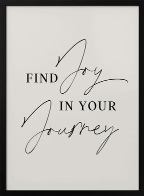 Joy In Journey Poster