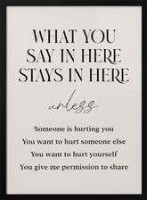 Saysherestayhere Poster