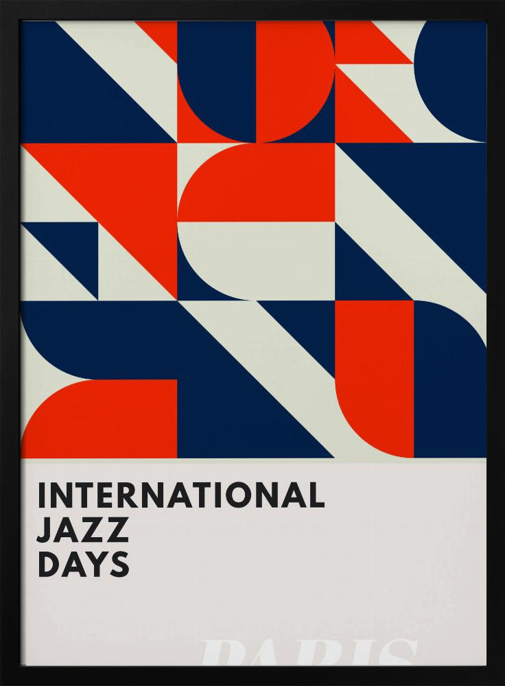 Jazz Days Paris Poster