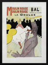 Affiche Pour Le Moulin Rouge la Goulue (1898 Poster