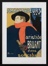 Ambassadeurs Aristide Bruant Dans Son Cabaret (1892) Poster