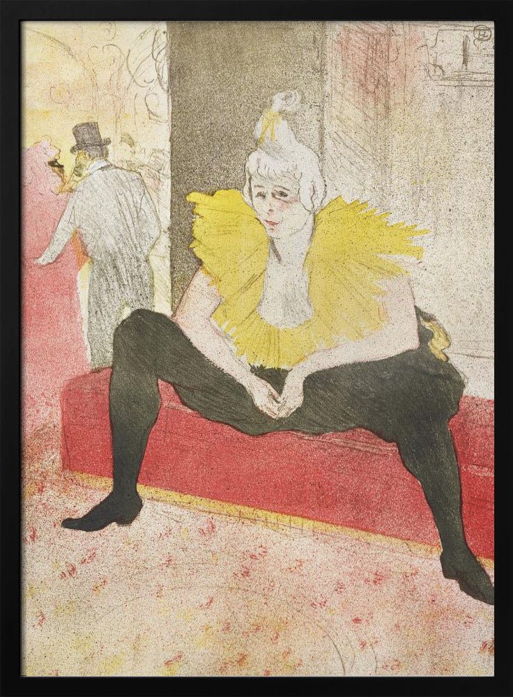 The Seated Clowness (miss Cha U Kao) (1896) Poster