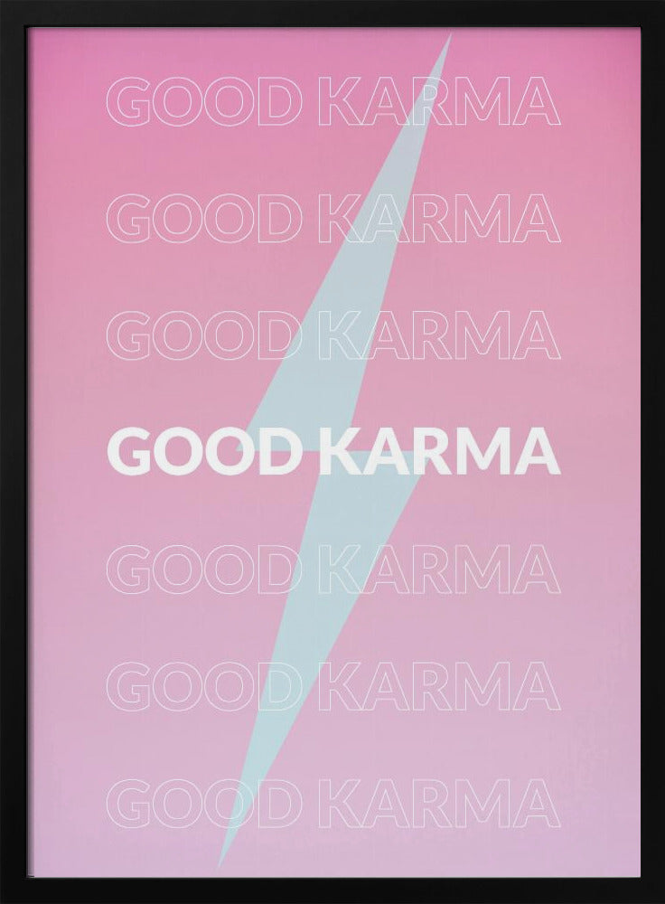 Good Karma Poster