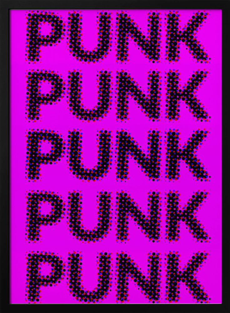 Pink Punk Poster