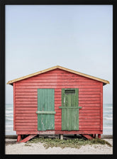 Red Hut Poster