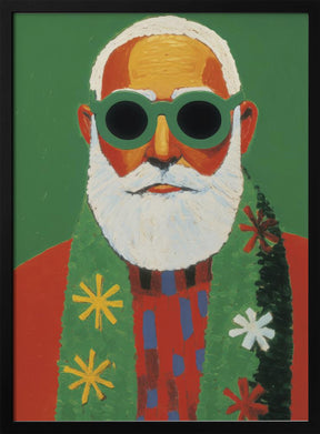 Holiday Santa Poster