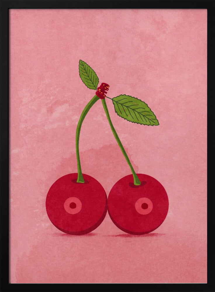 Cherry Boobs Poster