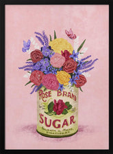 Flowers In a vintage Can Poster