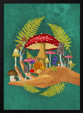 My Mushroom Cosmos Poster