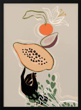 Balancing Fruits Poster