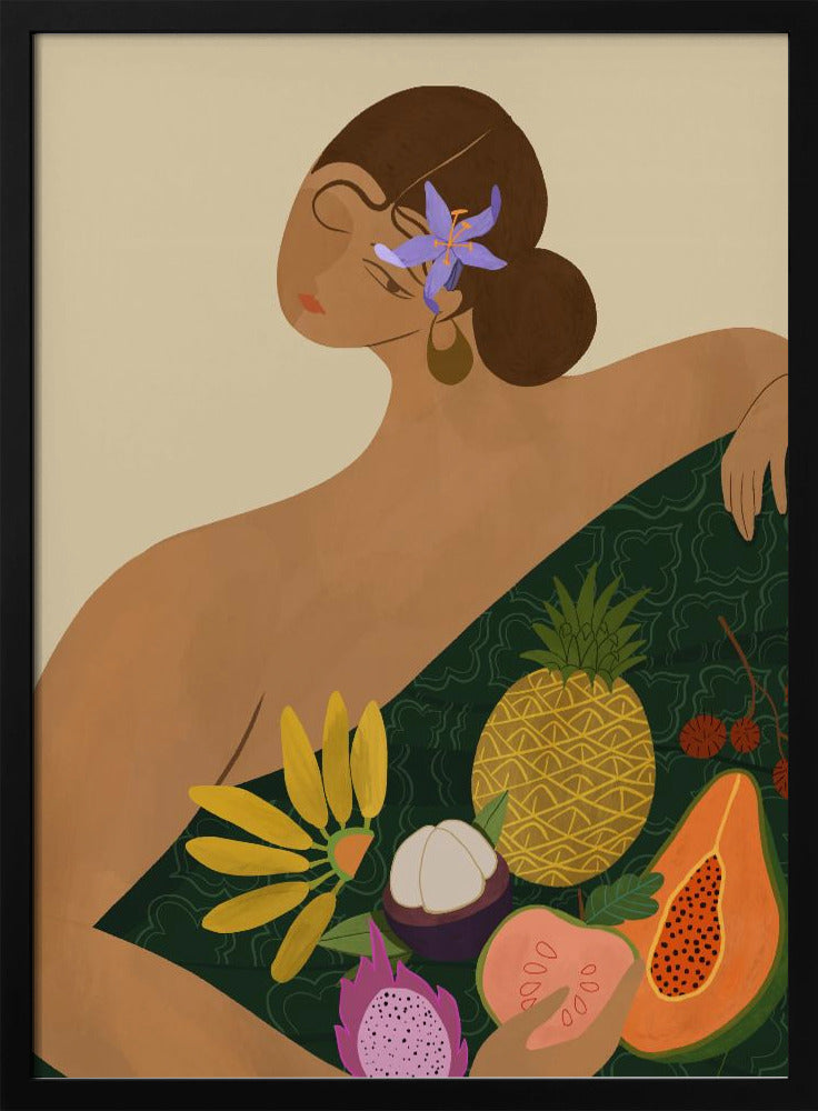 Fruit Seller Poster