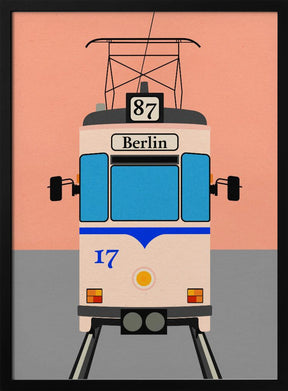 Berlin Tram Poster