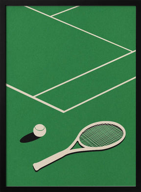 Rosi Feist Lawn Tennis Club Poster