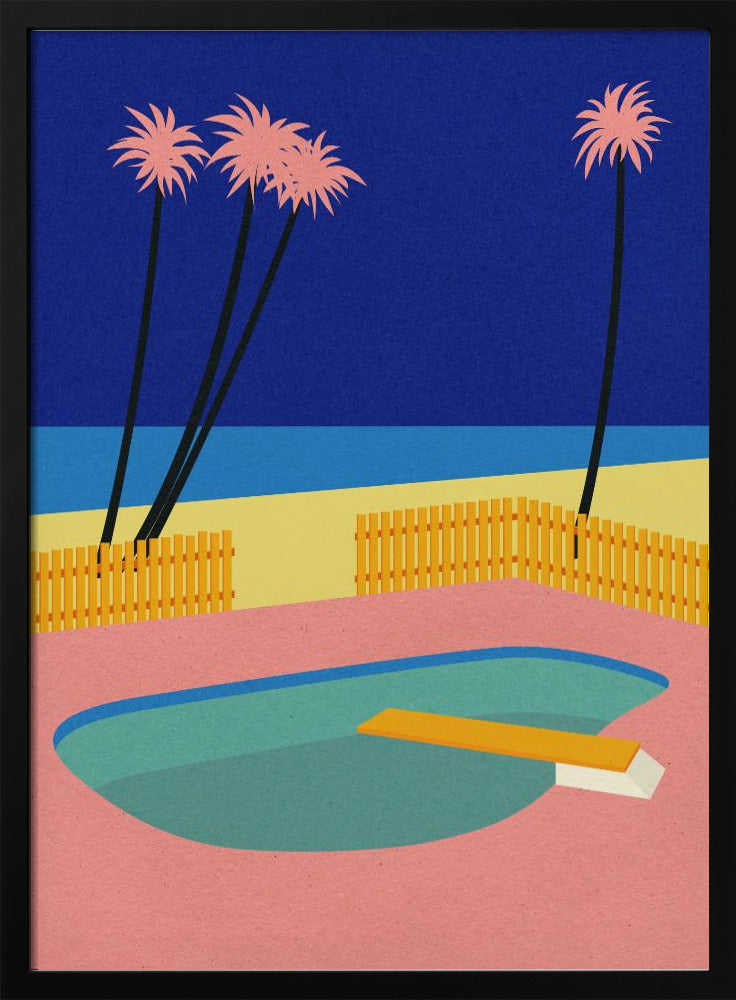 Malibu Beach Poster