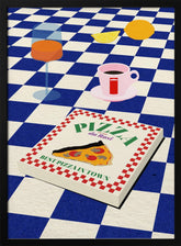 The Italian Menu Poster