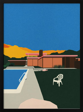 Kaufmann Desert House Poolside Poster