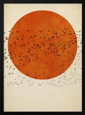 Birds In the Sun Poster