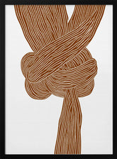 Knots No 4 Poster