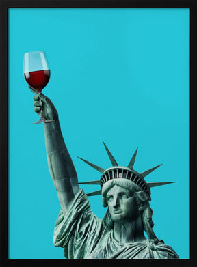 Liberty of Drinking Poster