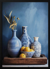 Blue Still Life Poster