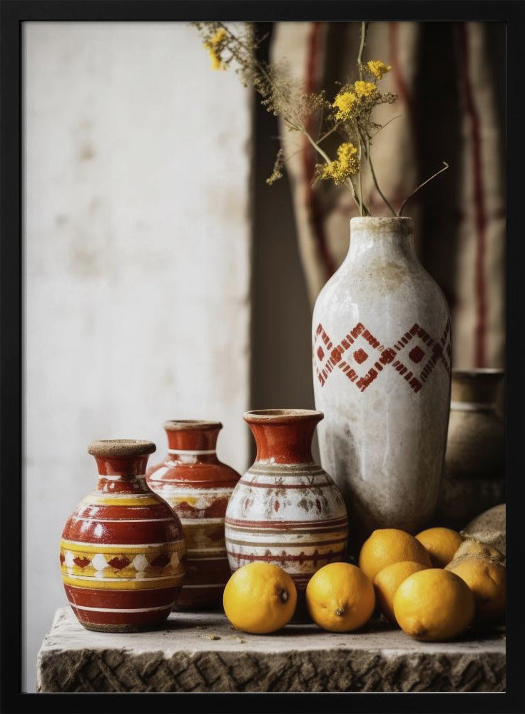 Moroccan Still Life No 10 Poster