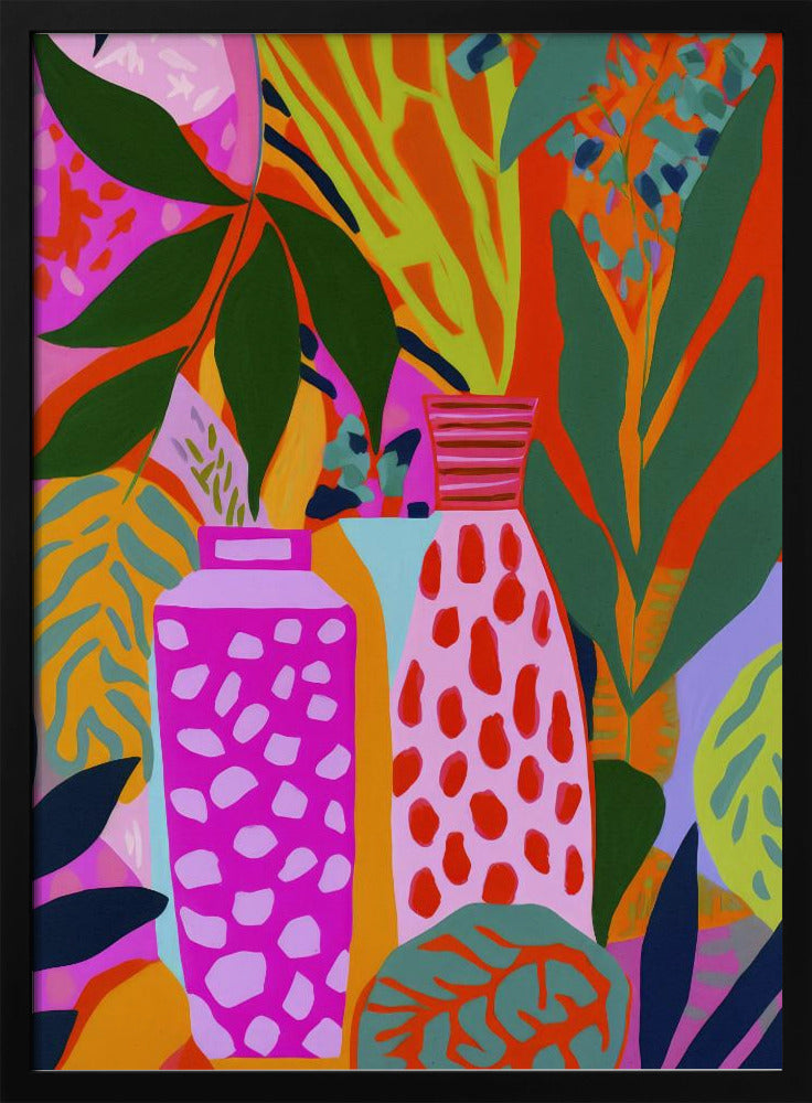 Vases And Botanic Poster