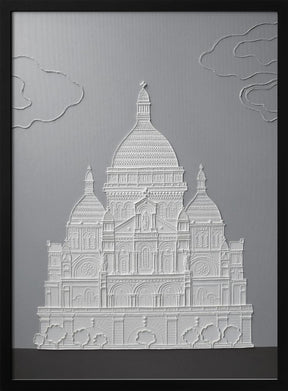 SACRE COEUR DE MONTMARTRE Poster