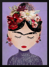 Frida (Purple) Poster